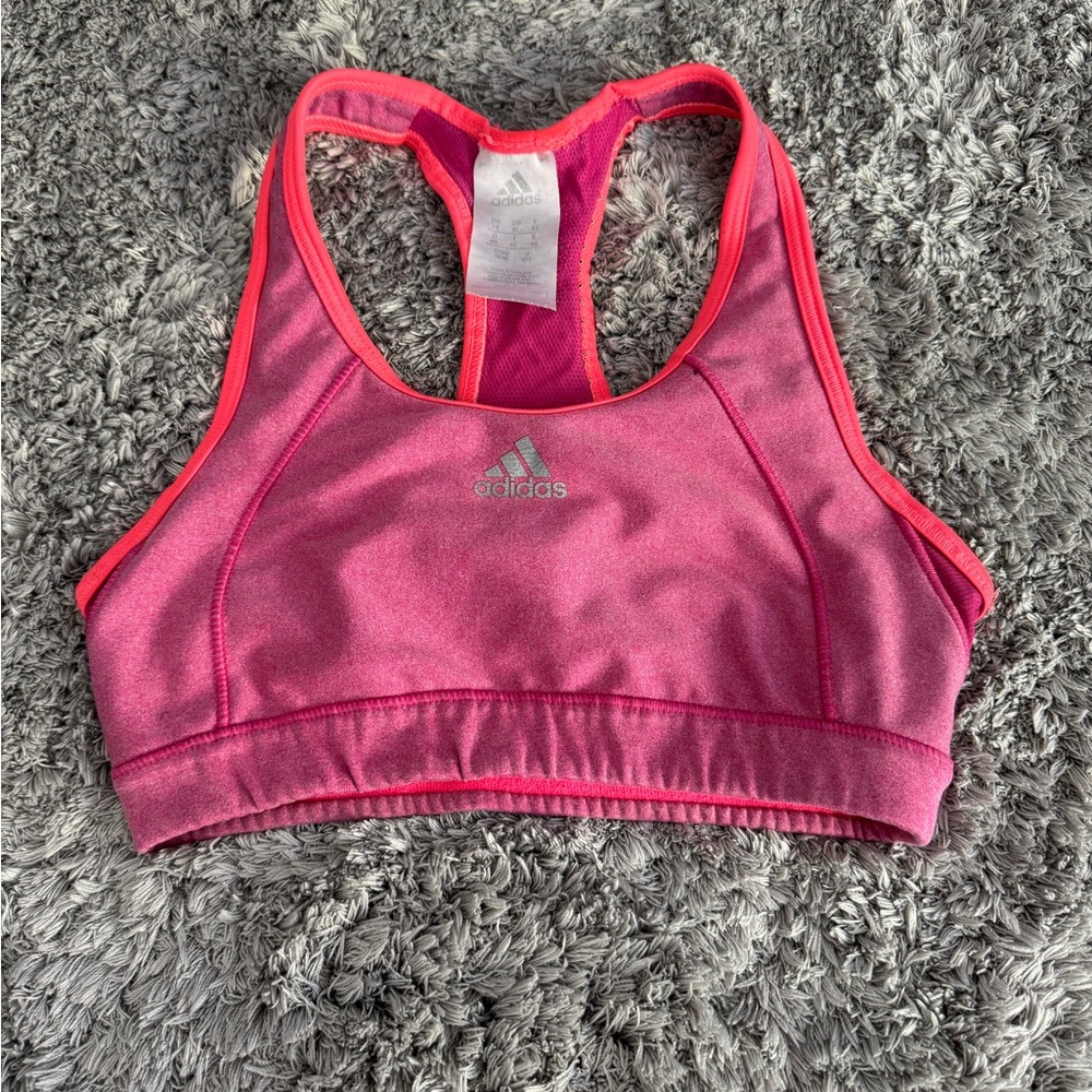 Adidas Women's Pink Sports Bra